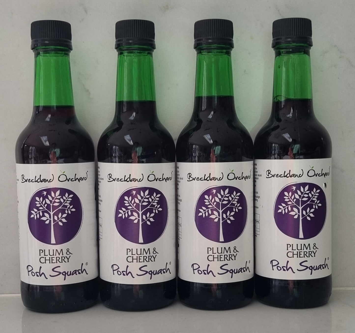 Posh Squash Plum and Cherry 4 x 330ml