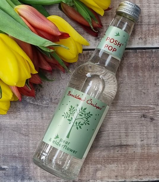 Pear and Elderflower Posh Pop 12 x275ml by Breckland Orchard