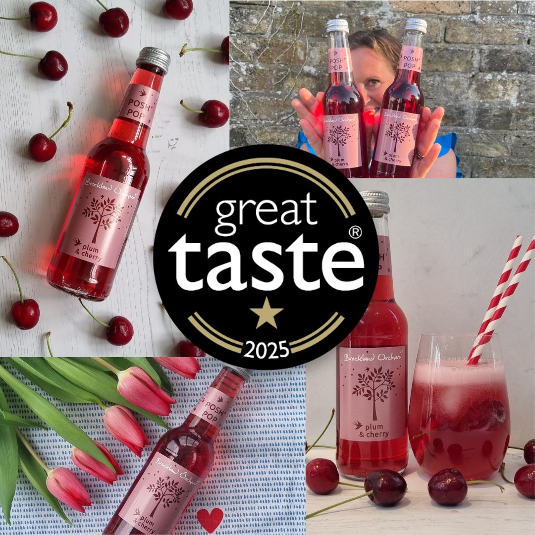 Our award winning Plum and Cherry Posh Pop!