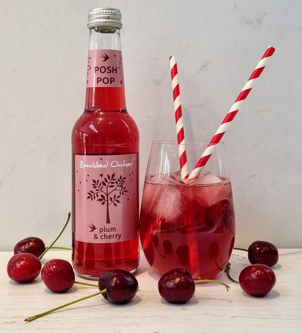 Plum and Cherry Posh Pop 275ml by Breckland Orchard