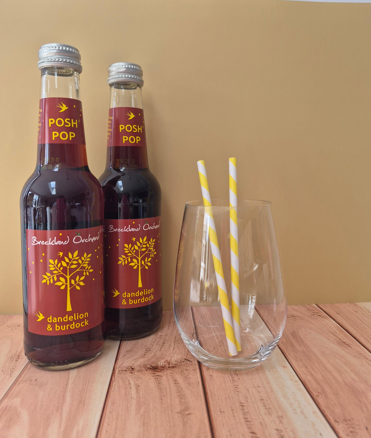 Dandelion and Burdock  Posh Pop 12 x 275ml