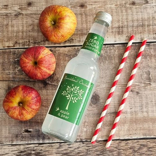 Zero Sugar Apple and Pear Posh Pop 12 x 275ml